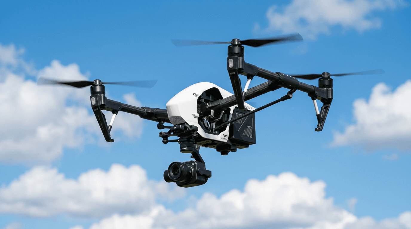 Drone versus helikopter